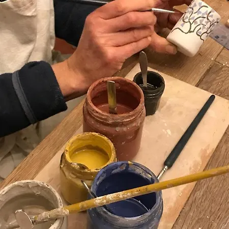 Villa Toscane Creations -Atelier D'Artistes - B&B - A 20 Mn De Toulouse Frühstückspension *